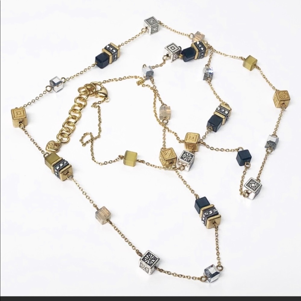 Brighton Silent Code Long Necklace-Rare Find Retired